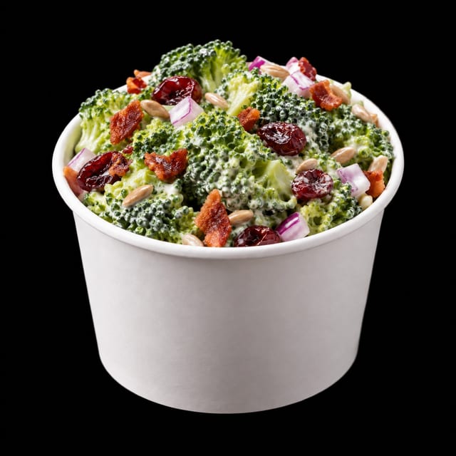 Fresh Broccoli Salad.